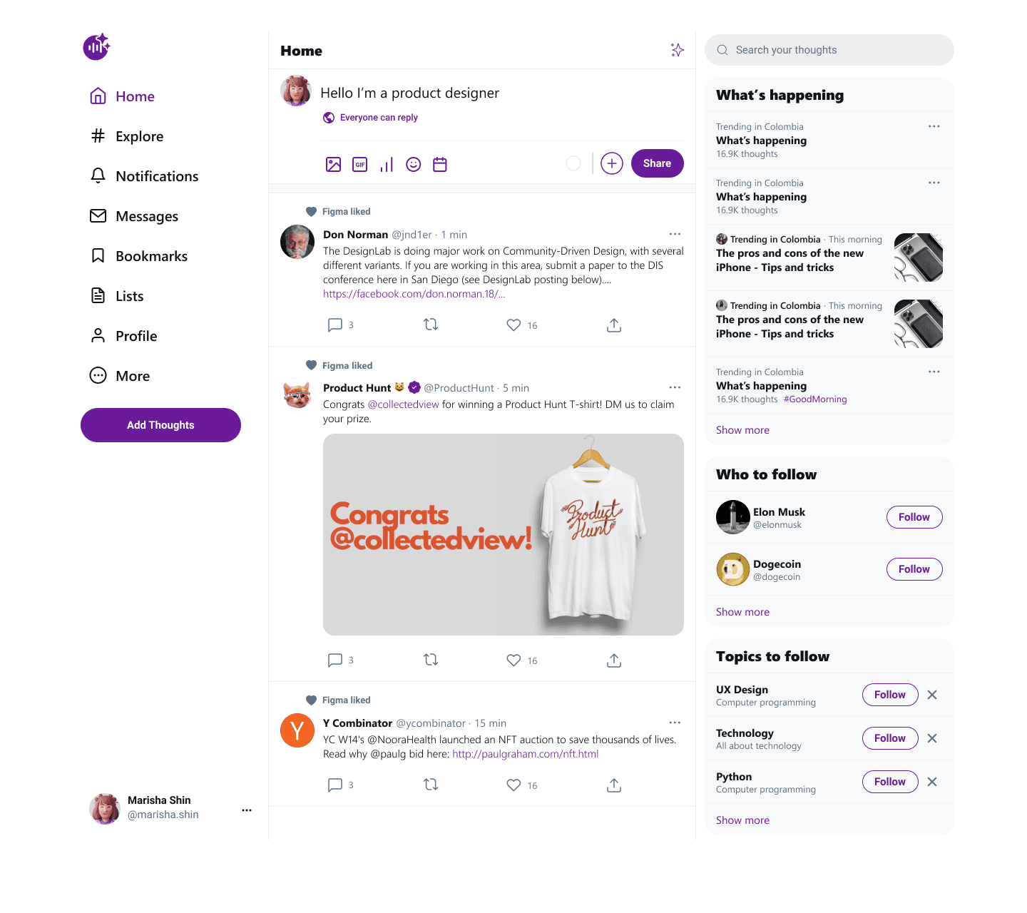 Twitter Clone